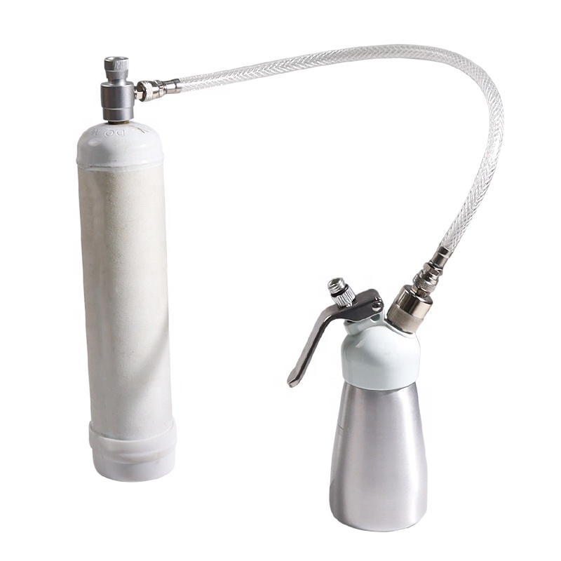 Диспенсер для взбитого крема, адаптер для шланга, сменный держатель для взбитого крема