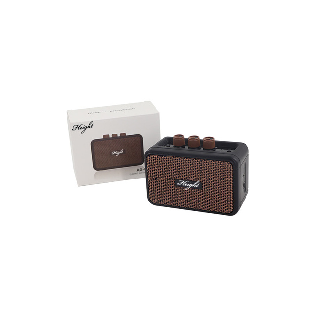 AG-04 Portable for Mini Guitar Amplifier with Overdrive Effect Best Stringed Instruments Parts Accessories Guitar Cabi