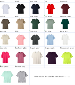 T-shirt da Uomo a Maniche Corte 100% Cotone, Stile Casual e Comodo, <span class=keywords><strong>Stampa</strong></span> Personalizzata, Alta Qualità, Vendita Diretta all'Ingrosso - Product Image 5