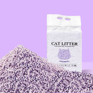 Hochwertige Staubfreie Leicht zu Reinigende Geruchskontrollierende Duftende Zitrone Apfel Babypuder Rose Klumpende Tofu Katzenstreu - Product Image 6