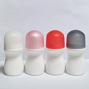 OEM Cosmetic PP Empty Deodorant 50ml Plastic Roll On Bottle