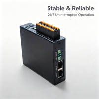 Passerelle industrielle avec IO 4*DO 4*DI 2*AI 2*RS485 2*CANFD LoRaWan WiFi 4G LTE Ubuntu 24.04 Linux IoT LoRaWan Gateway