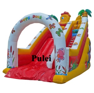 Happy Duckling Outdoor Yard Inflatable <strong>Slides</strong> Inflatable Playground for Kids and Adults Support Customization - Product Image 2