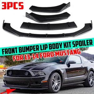 ลิ้นกันชนหน้ารถยนต์ Mustang ชุดแต่งกันชนหน้า สปอยเลอร์ ดิฟฟิวเซอร์ สำหรับ Ford Mustang 2013-2014 อุปกรณ์ตกแต่งรถยนต์ - Product Image 1