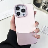 Coque de téléphone personnalisée de luxe avec logo pour iPhone, en cuir PU, coque rigide en PC antichoc pour iPhone 11 12 13 14 15
