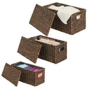 Cestas Tejidas Pequeñas para Manualidades, Cestas <span class=keywords><strong>de</strong></span> Mimbre, Cestas para Bebés, Cestas <span class=keywords><strong>de</strong></span> Piña, Cestas <span class=keywords><strong>de</strong></span> Almacenamiento <span class=keywords><strong>de</strong></span> Ropa Plegables Rápidas, Cestas <span class=keywords><strong>de</strong></span> Juguetes <span class=keywords><strong>de</strong></span> Hierba Marina al por Mayor - Product Image 5