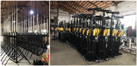 Heavy Duty Stage Light Stand Winch Hand Cranks Light Lift Truss para luces de escenario