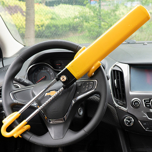 Nhiệm Vụ Nặng Nề Đa Chức Năng Xe Chỉ Đạo Bánh Xe Khóa Thép Đôi Móc U Hình Chống Trộm Xe Bánh Xe Khóa - Product Image 1