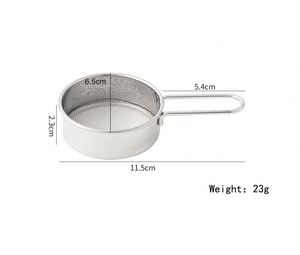 Tamis de qualité supérieure en acier inoxydable 304, filtre à mailles fines avec poignée pour la cuisine domestique - Product Image 2