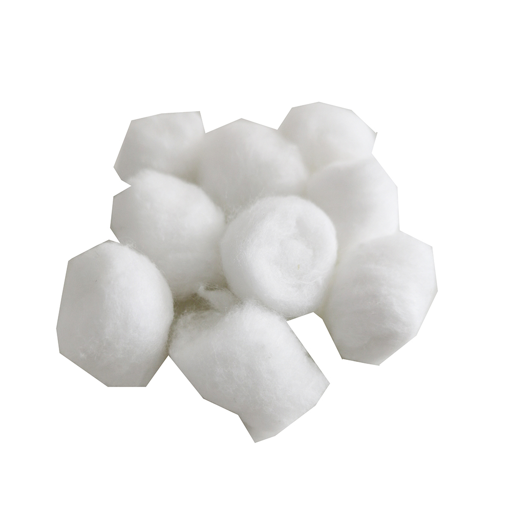 Dental Disposable Consumables Medical Surgical White Cotton Raw 100% Cotton Surgical Cotton Ball