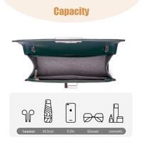 Tas Selempang Kulit Asli Vintage Fashion OEM Online China dengan Ritsleting, Desain Portabel untuk Wanita, Cocok untuk Kerja