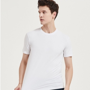 Bán Buôn Tùy Chỉnh Logo Của Bạn Chất Lượng Cao T-Shirts Mỏng Phù Hợp Với 220 Gram <span class=keywords><strong>O</strong></span> Cổ Á<span class=keywords><strong>o</strong></span> Phông Màu Rắn Giản Dị T Á<span class=keywords><strong>o</strong></span> Sơ Mi Cho Nam Giới - Product Image 2