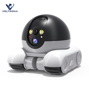 Cámara de Vigilancia para Mascotas con Seguimiento por IA, Robot WiFi Inalámbrico HD, Vigilancia Doméstica, Pantalla Dual, Interacción con un Clic, Cámara Móvil Rover - Product Image 1