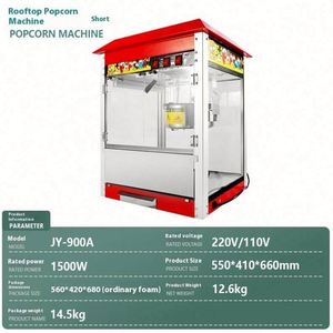 Red Roof Commercial Electric Pop Corn Making Maker Customized <b>Popcorn</b> <b>Machine</b> <b>Popcorn</b> <b>Machine</b> 8oz Kettle <b>Popcorn</b> <b>Machine</b> - Product Image 5