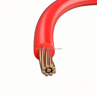 Câble et fil de construction BVR 1,5 mm-6 mm multiconducteurs en cuivre, PVC, basse tension, sans halogène, faible émission de fumée, ignifuge