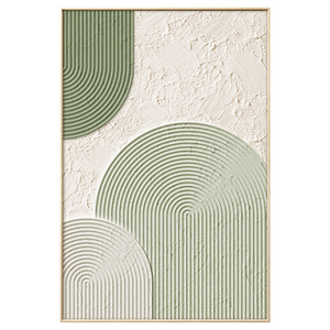 Opera d'Arte Originale di Alta Qualità, Dipinto su Tela Astratto Moderno Minimalista 3D Testurizzato di Grandi Dimensioni, Arte Murale Dipinta a Mano - Product Image 1