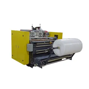 High quality Automatic Factory Supply Automatic air bubble film wrapping rewinding coreless rewinder