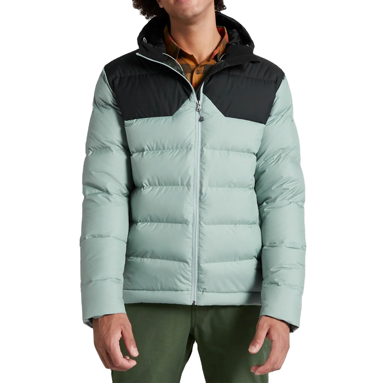 2023 bán chạy nhất Windproof không thấm nước có thể điều chỉnh sự ấm áp của nam giới điền trùm đầu xuống áo khoác ở ngoài trời
