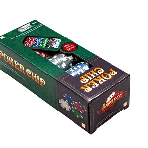 Factory Cheap logo printing Multi-colors 14G Casino Metal Clay Poker Chips Custom EPT Poker Chips