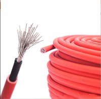 Cable Fotovoltaico Industrial Aislado y Reticulado de 1000V con Conductor de Cobre, Cumple con RoHS