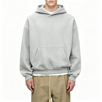Sweat à capuche ample tendance Y2K de haute qualité pour homme, 100% coton, manches longues, streetwear