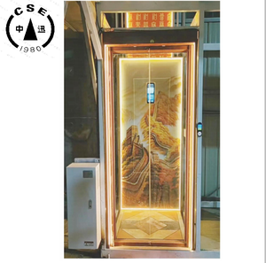 Đu cửa biệt thự thang máy vật liệu bền thép không gỉ Nhà thang máy dân cư thang máy - Product Image 2