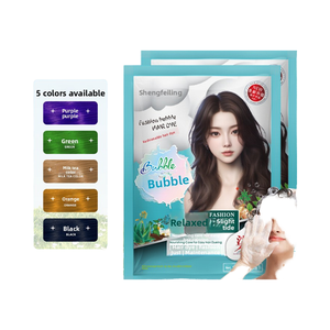 Jia Ying's New Bubble Hair Dye Cream Cobertura de cabello gris a base de plantas Embolsado Portátil Antiadherente Cuero cabelludo Grado cosmético Todo el cabello - Product Image 1