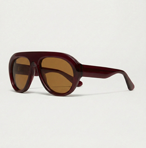 Occhiali da Sole Lbashades di Alta Qualità, Design Retrò Pilota, Protezione UV400, Logo Personalizzato, Montature Spesse in Acetato per Uomo e Donna - Product Image 4