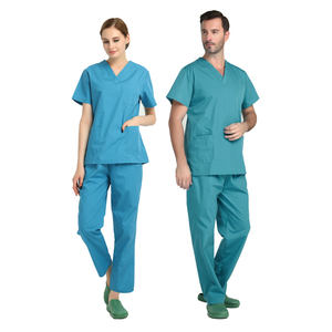 Scrubs Uniformes Ensembles Infirmière À La Mode pour Hommes Conçu Femmes Mode Hôpital Travail De Luxe Femmes Médical Personnalisé Scrubs Uniformes - Product Image 1
