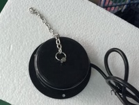 Moteur rotatif rotatif à courant alternatif à prise directe avec boule à miroir Disco en verre véritable Kit de boules à miroir 30cm 40cm
