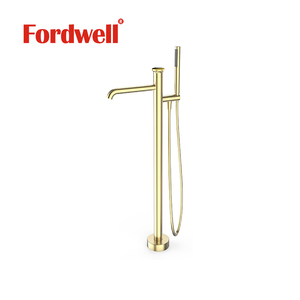 Hotel Free-Standing <span class=keywords><strong>vasca</strong></span> <span class=keywords><strong>da</strong></span> <span class=keywords><strong>bagno</strong></span> miscelatore <span class=keywords><strong>bagno</strong></span> pavimento montato rubinetti <span class=keywords><strong>vasca</strong></span> <span class=keywords><strong>da</strong></span> <span class=keywords><strong>bagno</strong></span> - Product Image 4