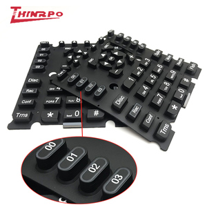 Clavier en <span class=keywords><strong>silicone</strong></span> personnalisé, <span class=keywords><strong>tapis</strong></span> de boutons en <span class=keywords><strong>silicone</strong></span> rétroéclairé, impression en relief, clavier en <span class=keywords><strong>silicone</strong></span> pour équipement - Product Image 2