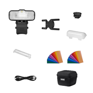 Professionnel <span class=keywords><strong>Godox</strong></span> <span class=keywords><strong>MF12</strong></span> K2 Macro Flash Sans Fil Mini Speedlite Set pour Appareil Photo et Mini Photographie - Product Image 6