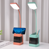 Lampe de table LED TIANHUA en gros, OEM, veilleuse, 3 niveaux de luminosité réglables, pour étude et lecture, contrôle tactile USB, CRI élevé 86.6, mobile