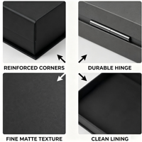 Boîte pliable pour vêtements, élégante, robuste, durable, design personnalisé, rigide, pour boutique élégante