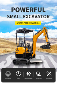 Mini-excavatrice chinoise <span class=keywords><strong>pas</strong></span> chère de 1 tonne, 2 tonnes, 3 tonnes, petite excavatrice avec accessoire de benne - Product Image 5