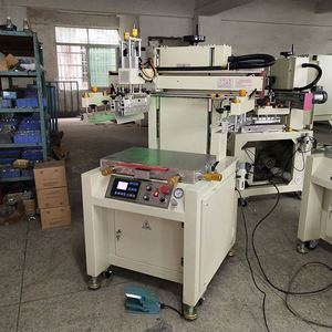 เครื่องพิมพ์สกรีนแบบกึ่งอัตโนมัติสำหรับแผ่นกระดาษเรียบ PCB แผ่นพลาสติก เครื่องพิมพ์สกรีนระบบสุญญากาศ CNC สำหรับฟิล์มและสิ่งทอ - Product Image 2