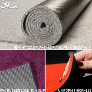 Dày màu xám thảm với chống trượt ủng hộ <span class=keywords><strong>PVC</strong></span> cao su dưới cho đám cưới ngoài trời & Thương mại sự kiện-Runner thảm - Product Image 2