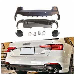 Kit de Carrocería para <span class=keywords><strong>Audi</strong></span> <span class=keywords><strong>A4</strong></span> 2017-2020, Actualización de Parachoques Delantero y Trasero al Estilo RS4, Nuevo - Product Image 6