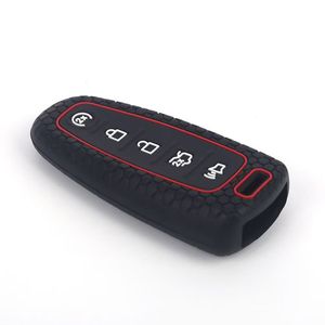 Funda de Silicona para Llaves de Ford Edge Explorer <span class=keywords><strong>Lincoln</strong></span> <span class=keywords><strong>Navigator</strong></span>, Protección 360°, Anti-Caídas, Anti-Rayones, Tacto Suave - Product Image 4