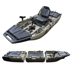 2026 Modular <strong>Kayak</strong> 10ft <strong>3</strong> Section Pedal Drive or Electric <strong>Kayak</strong> HDPE Single <strong>Seater</strong> Sit on Top Modular Fishing Pedal <strong>Kayak</strong> - Product Image 6