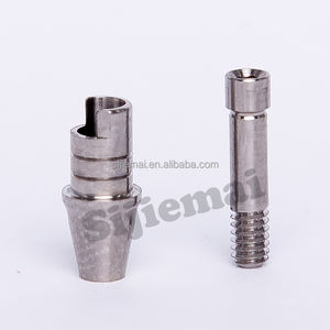 Abutment in Titanio di Grado Dentale 5, Base Ti per Megagen, Dentium, Osstem, Straumann, Nobel - Product Image 2