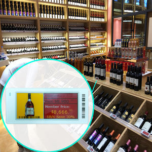 Beste Verkoper 2025 2.9 Inch E Ink Esl Elektronische Plank Label Met Nfc Draadloze Communicatie Voor Brouwerij Winkel Prijs Display Systeem - Product Image 1