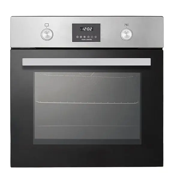 220v Built in Electric Oven 56L Wall Oven Convection Horno Single OEM Convenient Stainless Steel/pure Black Glass 1 YEAR,1 Year