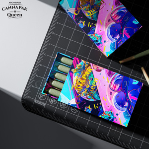 Một Archibald Chất Lượng Cao Thảo Mộc Thuốc Lá Bao Bì Trẻ Em Kháng 5 Gói Cr Silicone Nút Ngăn Kéo Cuộn Trước Hộp Giấy - Product Image 2