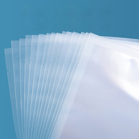 Sacs sous vide transparents de qualité alimentaire, à trois soudures latérales, pour viande, fruits de mer, emballages plastiques