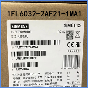 Módulo PLC Original Nuevo de Fábrica, 1 Pieza, Fabricante Original <span class=keywords><strong>1FL6032</strong></span> <span class=keywords><strong>2AF21</strong></span> <span class=keywords><strong>1MA1</strong></span>, Motor para PLC - Product Image 1