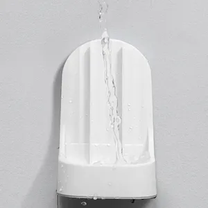 Brosse de toilette en silicone avec support de séchage pour rangement et organisation de salle de bain, outil de nettoyage de salle de bain, accessoires WC - Product Image 5