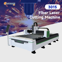 Machine de découpe laser à fibre CNC 1000W 1500W 2kW 3kW pour la découpe de tôles métalliques
