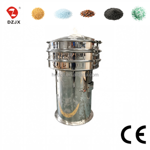 DZJX Venta Directa de Fábrica: Cribadora Vibratoria Circular de Cinco Niveles con Motor, 220V/380V, para Polvo de Curry y Harina de Maíz, 1 Año de Garantía - Product Image 2